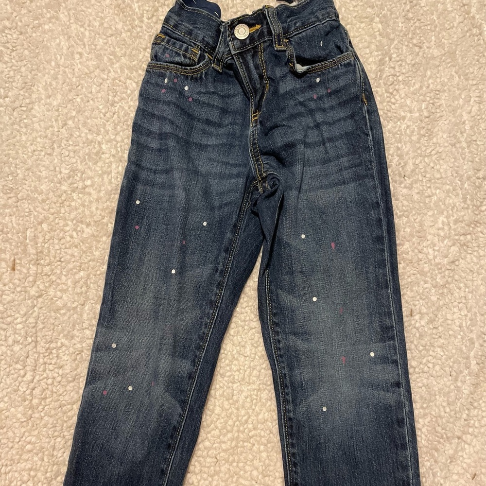 Dark blue girls jeans